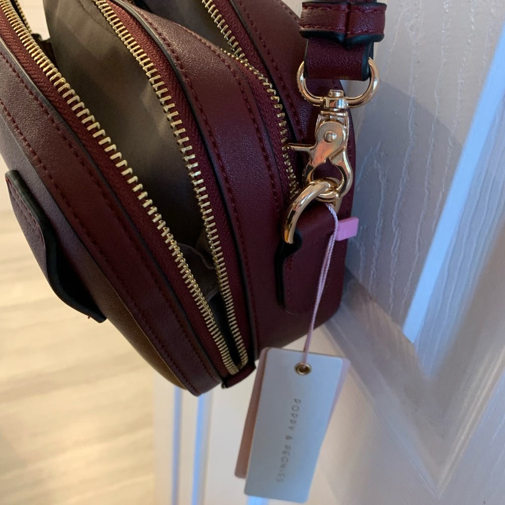 Poppy and Peonies crossbody purse/ belt bag - Picture 7 of 8